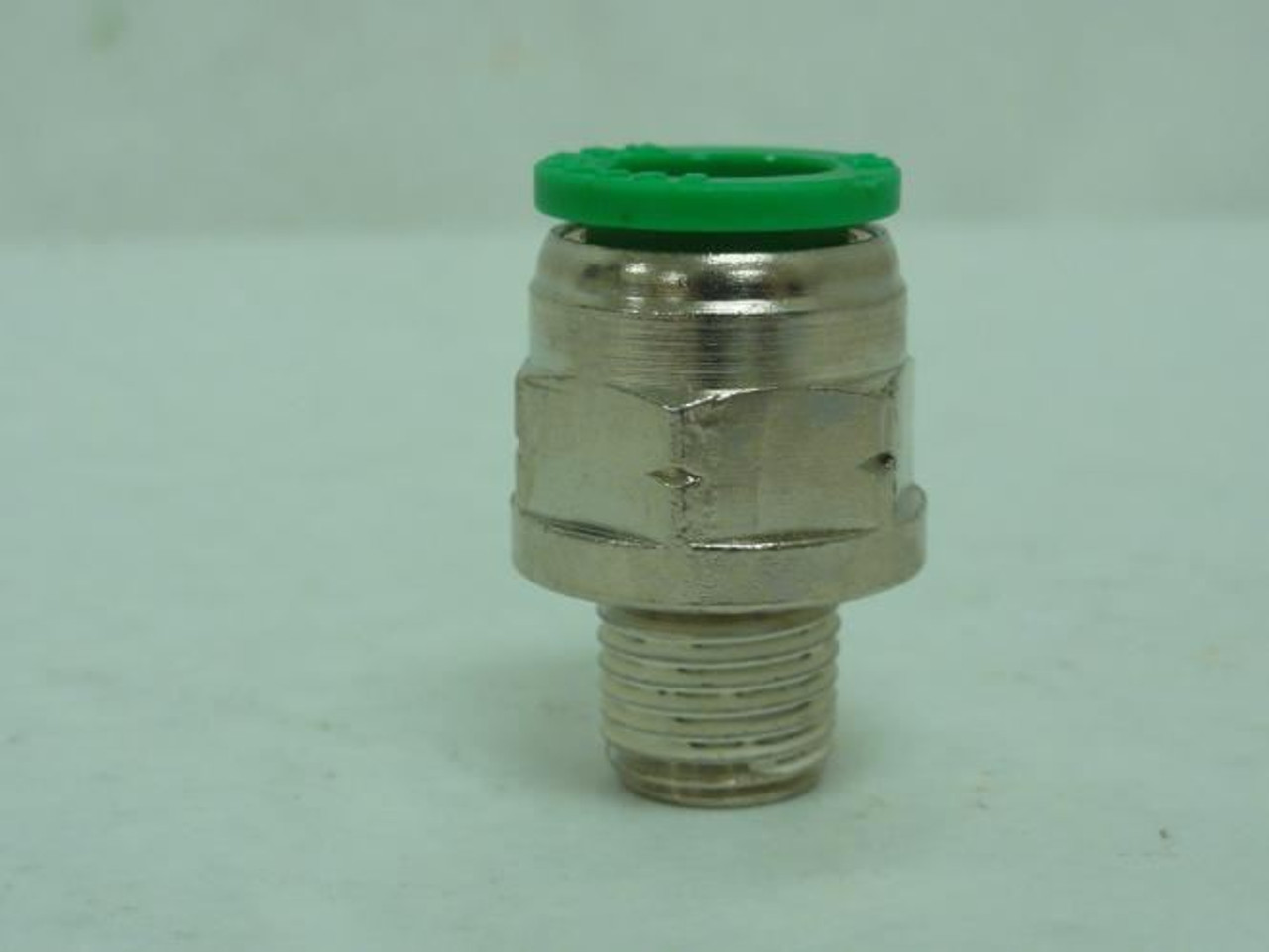 Numatics IN103-102-021; Straight Connector 1/2" x 1/4 NPT