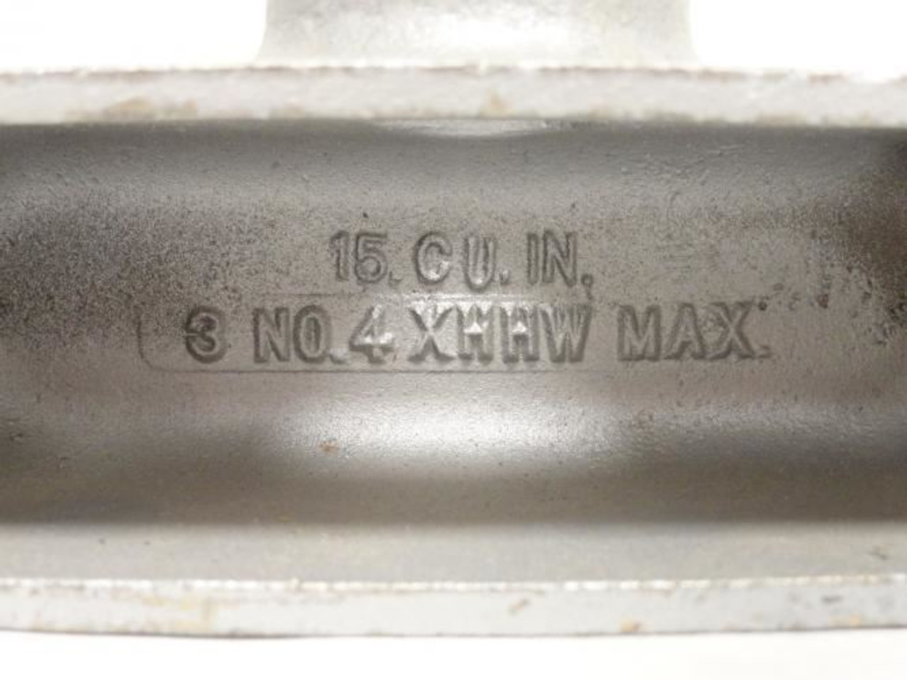 Appleton T100-M; Type: T; Conduit Body; Malleable Iron; 1FNPT