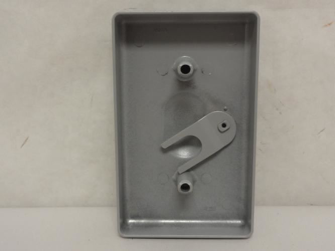 Bell 5121-0; Weatherproof Cover; Single Gang; 2-3/4" Height