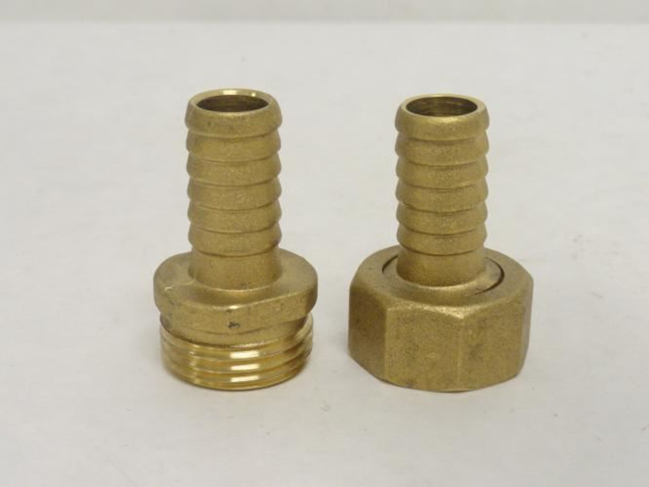 MFG- MDL-UNKN-178666; Brass Hose Connector Set; 5/8" Barb OD MFG- MDL-UNKN-178666; Brass Hose Connector Set; 5/8" Barb OD