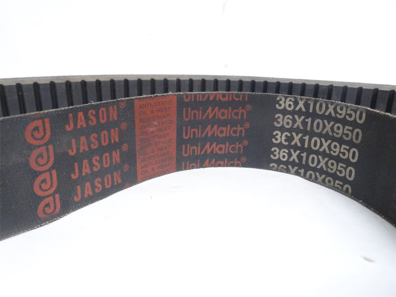 Jason 36X10X950; Metric Timing Gear Belt 1000mm Long x  36mm W