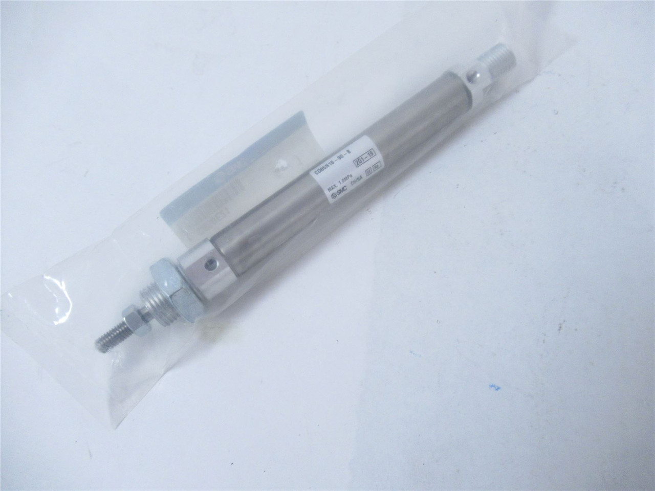 SMC CD85N16-80-B; Pnuematic Actuator 16mm Bore; 80mm Stroke SMC CD85N16-80-B; Pnuematic Actuator 16mm Bore; 80mm Stroke