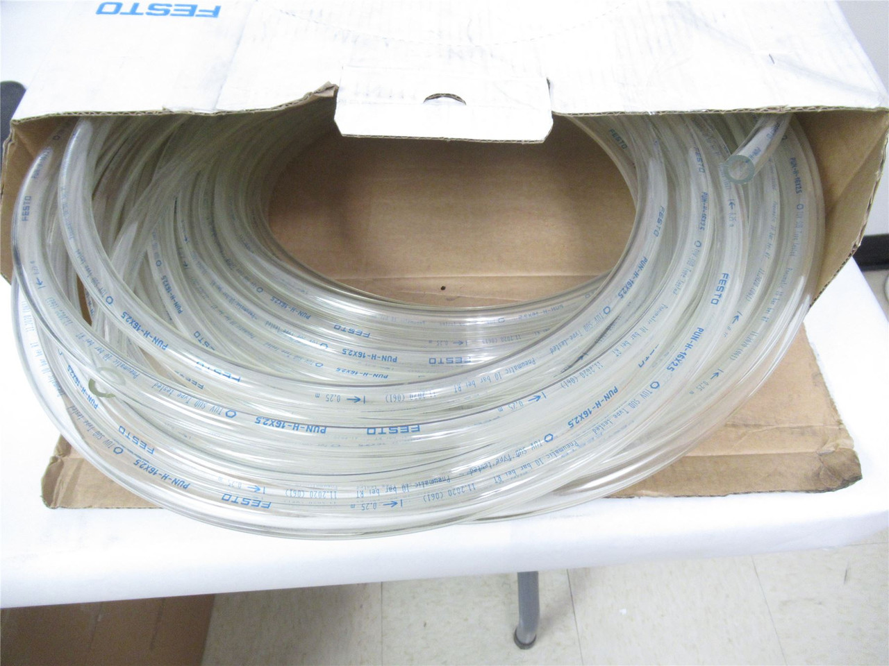 Festo 197381/PUNH16X25NT; Pneumatic Plastic Tubing 16mmOD 40'