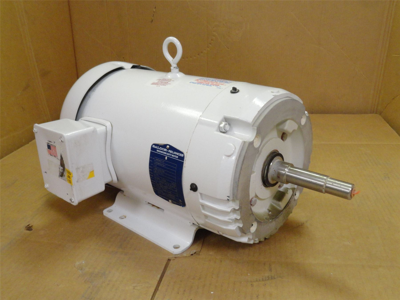 Baldor JMWDM3714T; AC Motor; 10Hp; 208-230/460V; 1770RPM; 3PH
