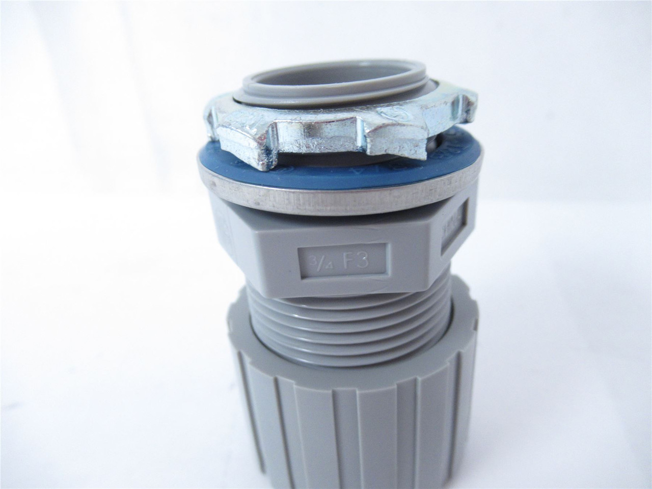 Hubbell SHC2035CR; Cord Connector 3/4 F3 Gray