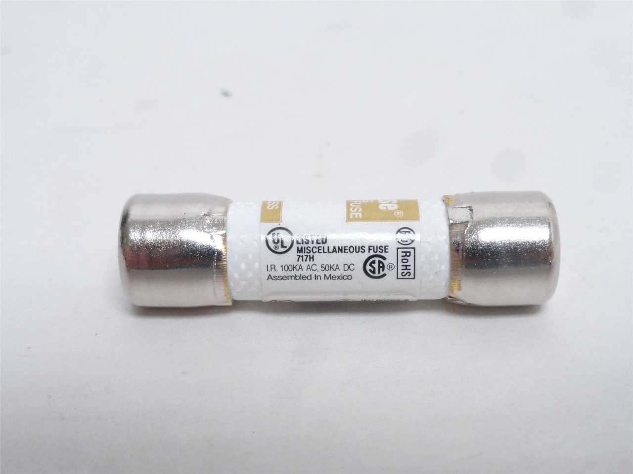 Littlefuse KLKD-2A; Fast Acting Solar Fuse; 2A; 600VAC/DC