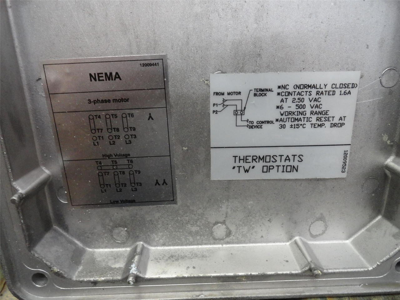 Nord SK160LP/4; AC Motor 20HP 230/460VAC 1775RPM