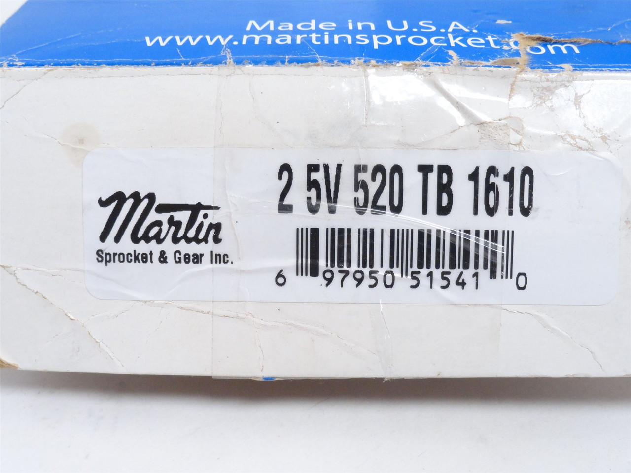 Martin 25V520TB; Bushed V-Belt Pulley; 2Gr; Belt: 5V