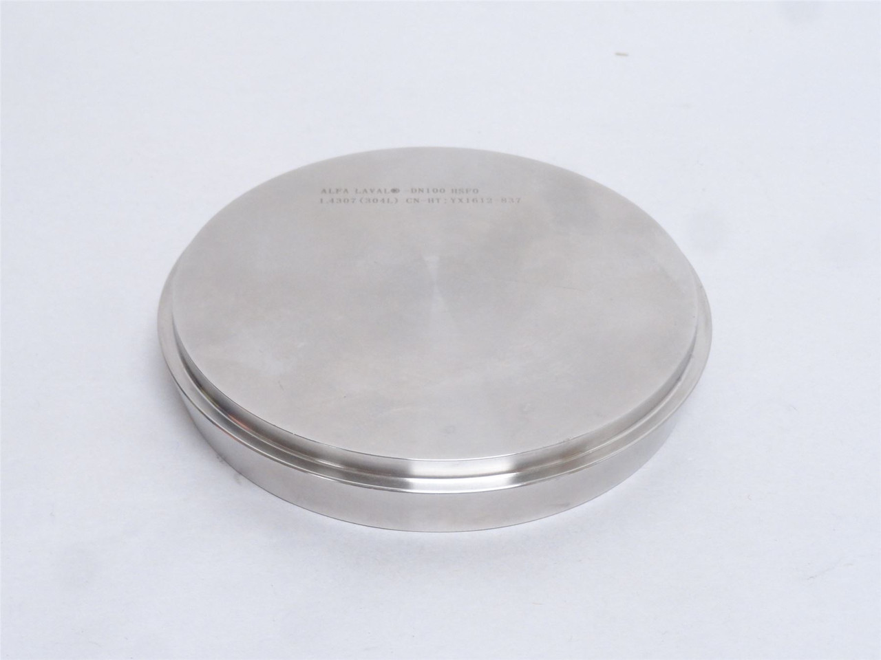 Alfa Laval YX1612-837; Bevel Seat Cap; SS; 121 x 20 x 114mm