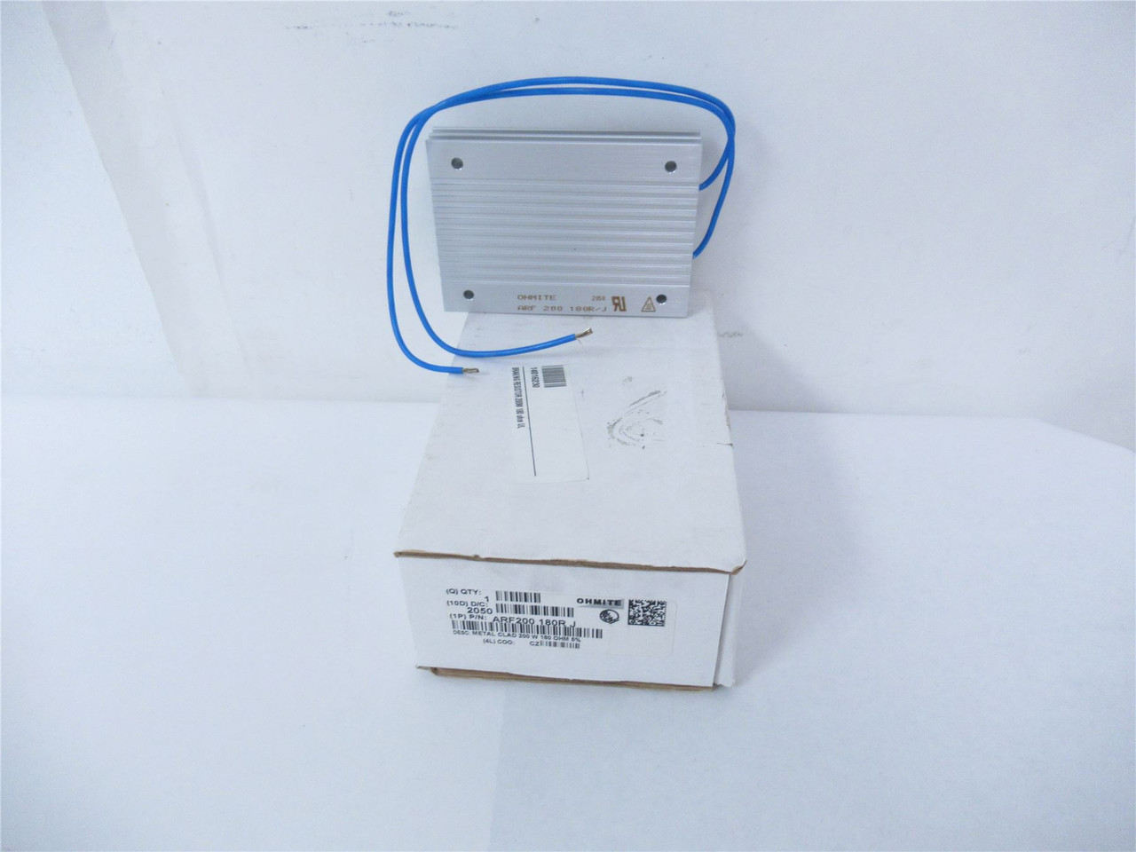 Ohmite ARF200 180RJ; Resistor Metal Clad 200 W 180 OHM 5%
