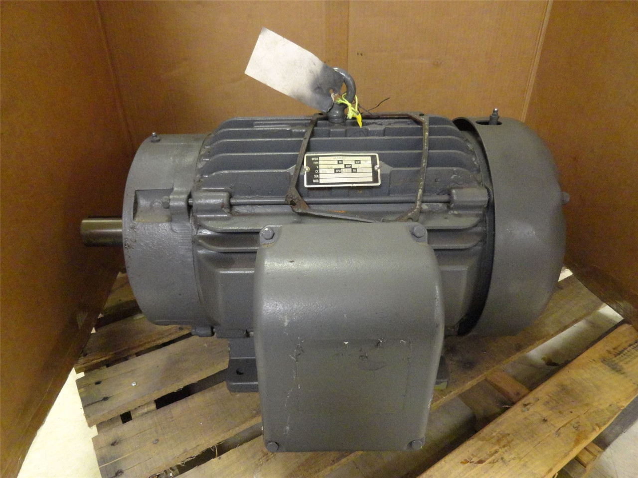 Baldor JMM4106T; AC Motor; 30HP; 460V; 1800RPM; 3PH ; 60HZ; 40A
