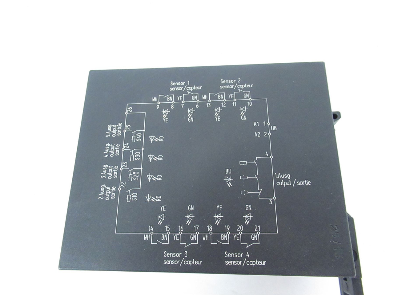 Elobau 462121H5U5; Safety Control Relay24V AC/DC 6212PN Vemag