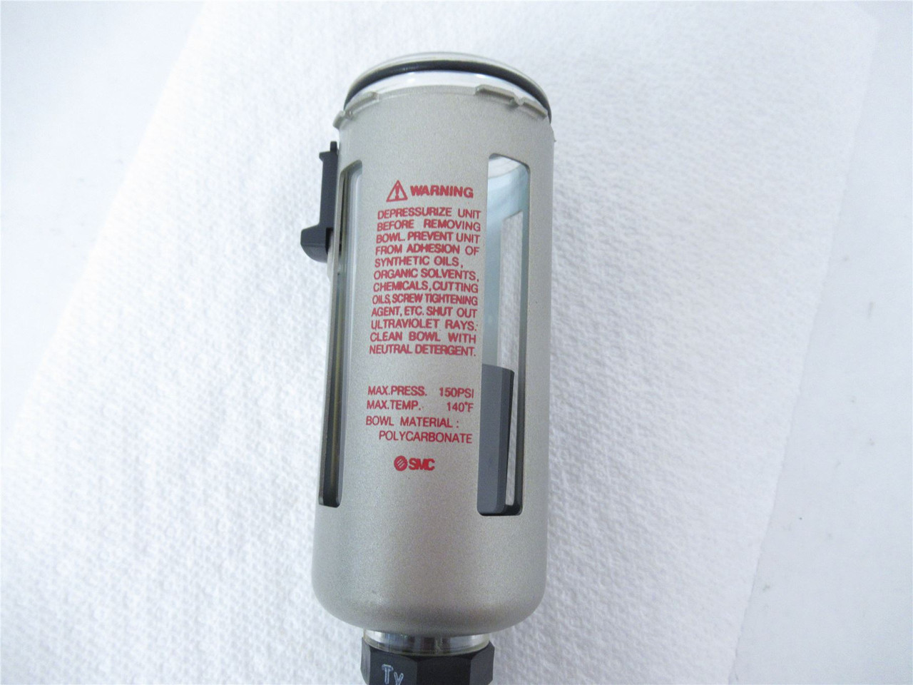 SMC AD38N-Z; Assembly Bowl w/auto drain 3/8" fitting