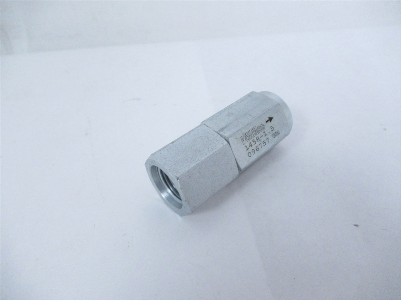 Vonberg 1458-1.5; Hydraulic Flow Control Valve -08SAE 1.5GPM