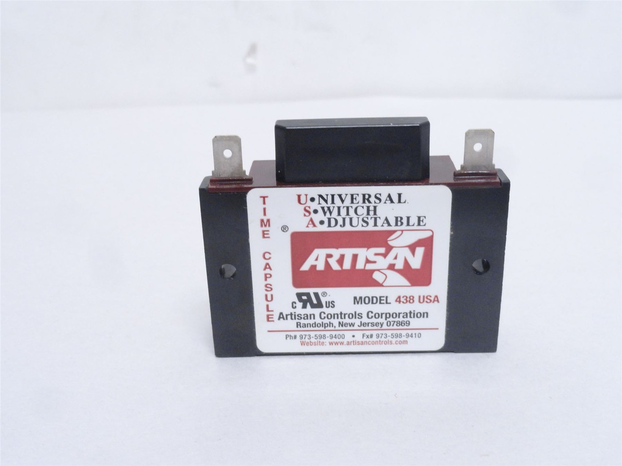 Artisan 438USA; Time Delay SSR; 1A; 19-288VDC; Delay-On-Make