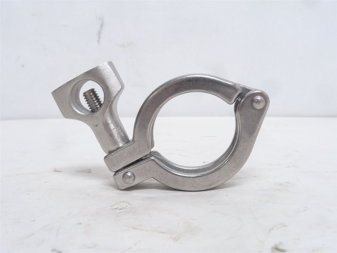 MFG- 13MHHM100-150; Sanitary Single Pin Clamp; 1-1.5"; SS MFG- 13MHHM100-150; Sanitary Single Pin Clamp; 1-1.5"; SS
