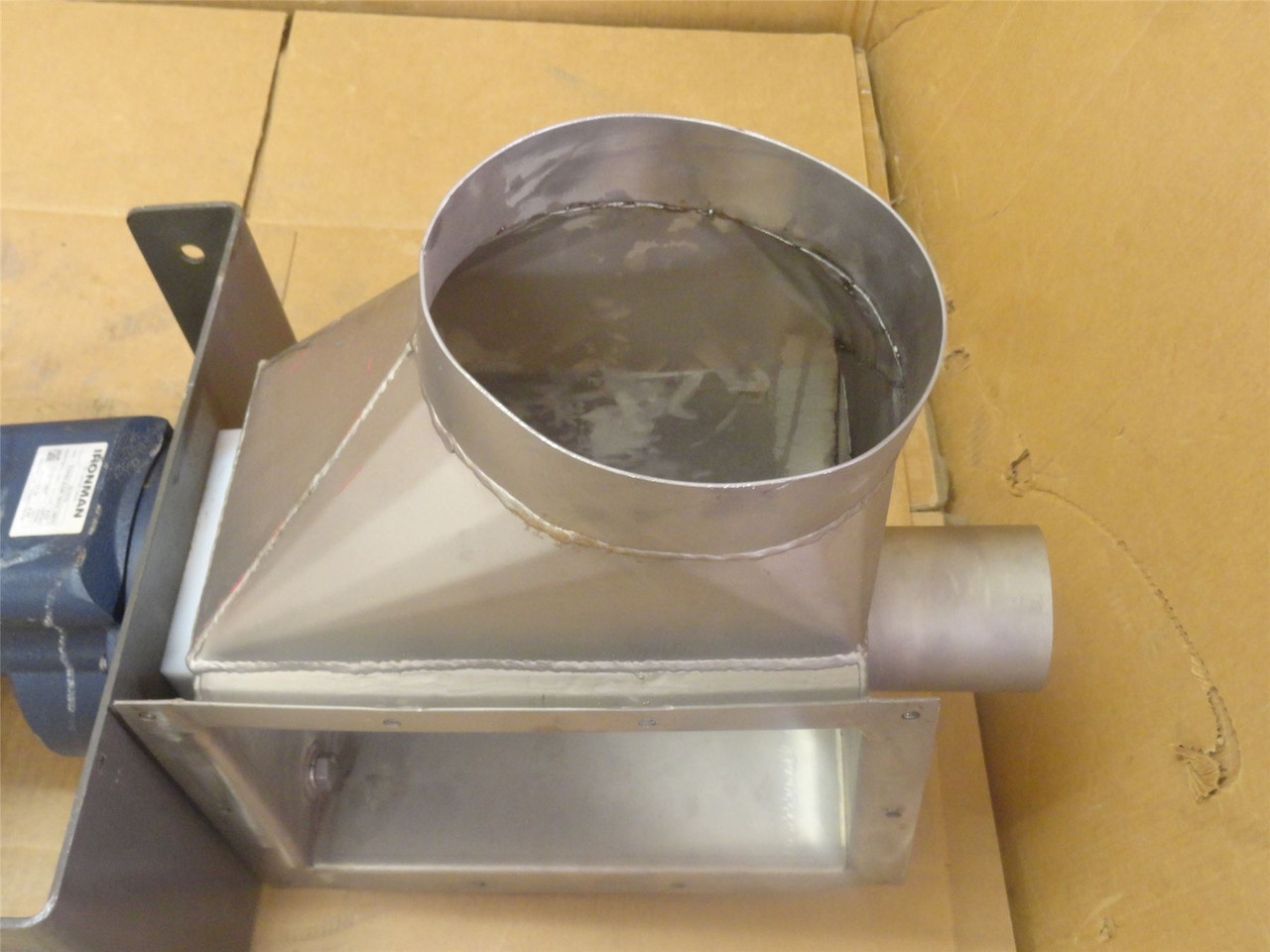 Flexicon DCT1-S3-X; Transition Discharge; 8" Stub Outlet 3/2HP