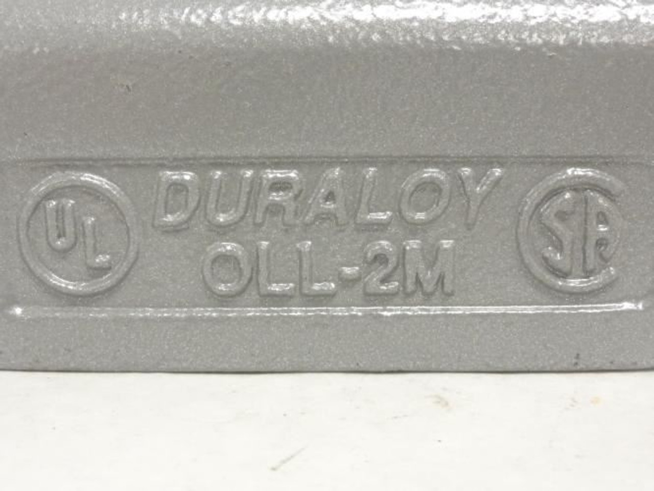 Duraloy OLL-2M; Conduit Outlet Body; Iron; LL Body Style 1/2"