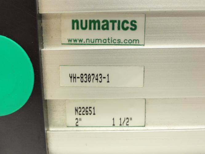 Numatics YH-830743-1; Air Cylinder N22651; 1-1/2"ID x 2" Stroke