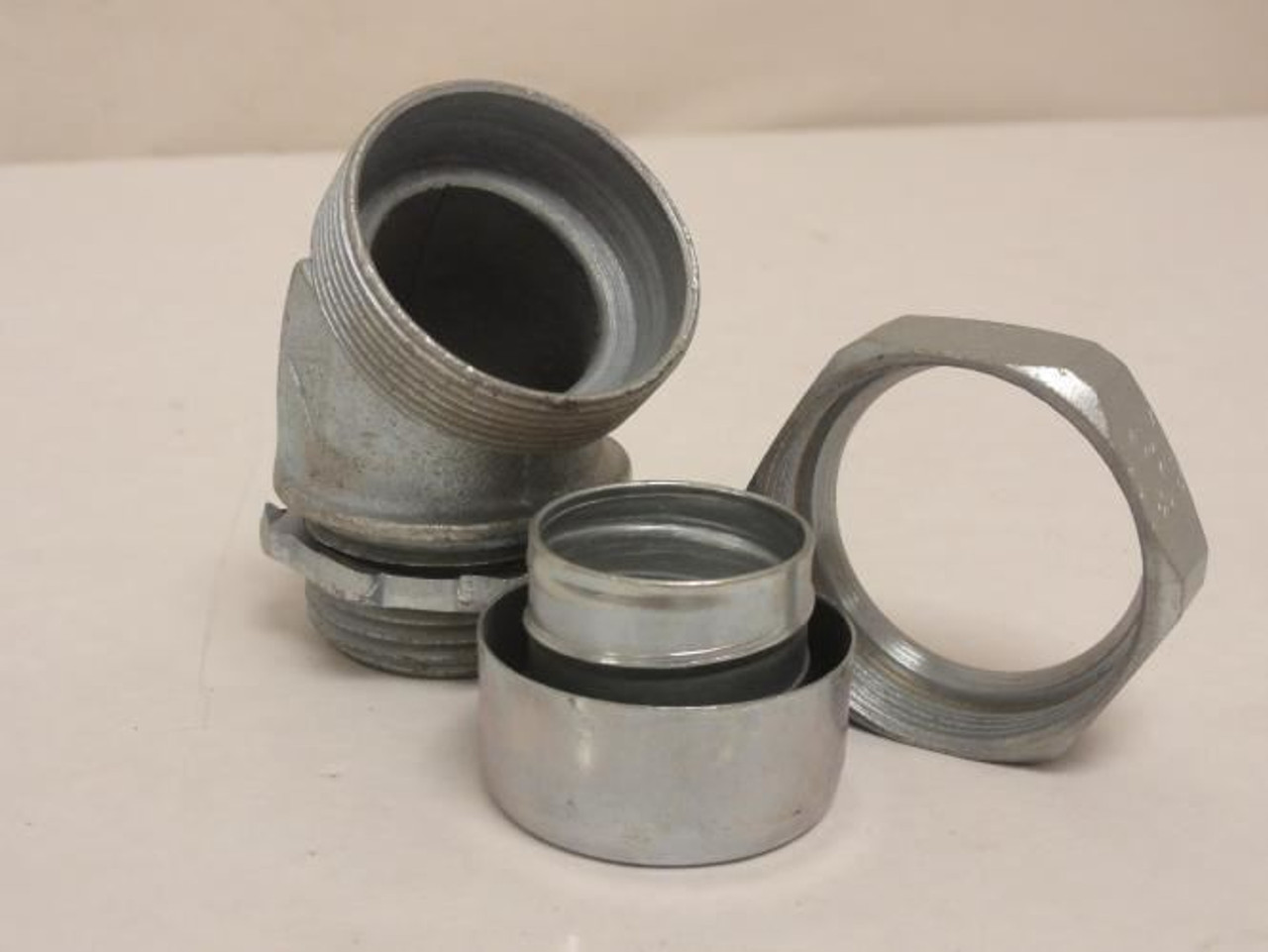 Industry-Std 4A237; Liquidtight Connector; 45Deg Elbow; 1"