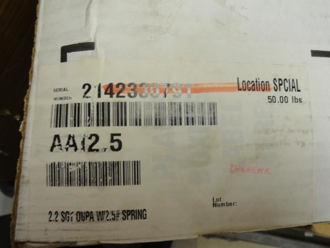 KimRay 2.2 SGT 0BPA; Back Pressure Regulator; 2NPT; 175PSIG