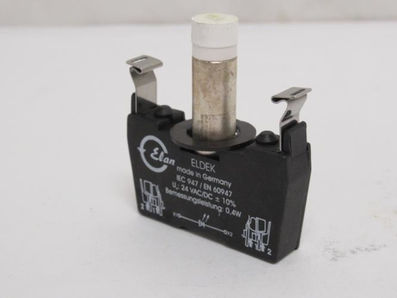 Schmersal ELDEKWS24; Contact Block W/Light; 24/28 VAC/DC Schmersal ELDEKWS24; Contact Block W/Light; 24/28 VAC/DC