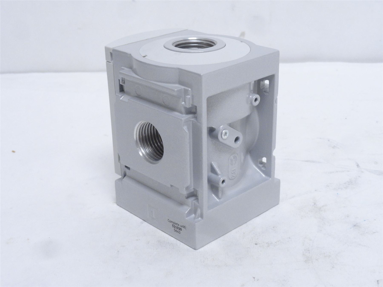 Festo MS6-FRM-1/2-Z; Branching Module 529856; 1/2NPT; 300PSI