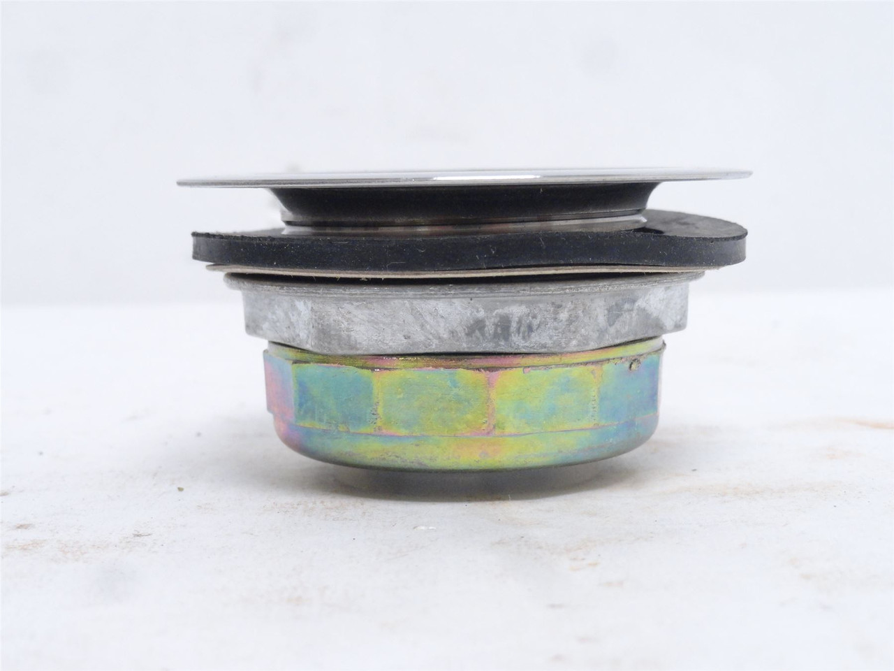 Sani-Lav 1010; Chrome Strainer Assembly W/Basket; Size: 2"