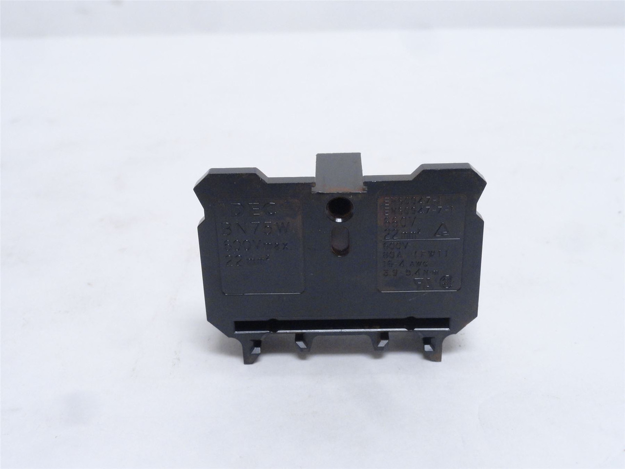 Idec BN75W; Lot-2 Terminal Connectors 75A; 600VAC; 16 To 4AWG