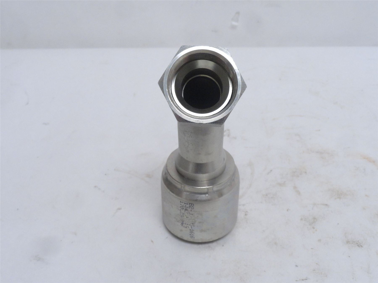 Continental B2-JCFX45-1616; Crimp Fitting ;45Deg Elbow; 1 JIC Continental B2-JCFX45-1616; Crimp Fitting ;45Deg Elbow; 1 JIC