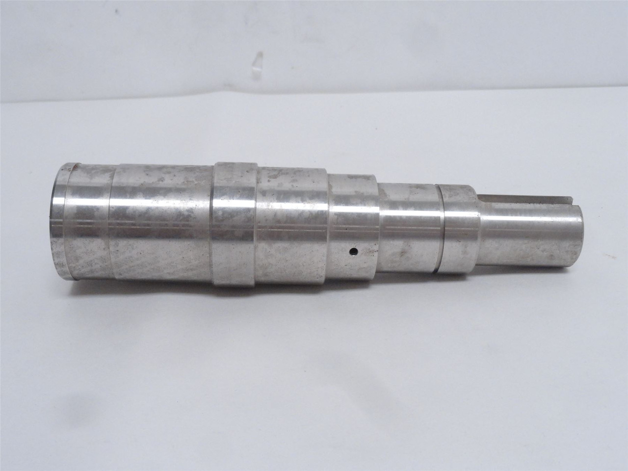 Marel NZ331483; Bone Saw Bottom Wheel Shaft; SS; 7-3/4" Long