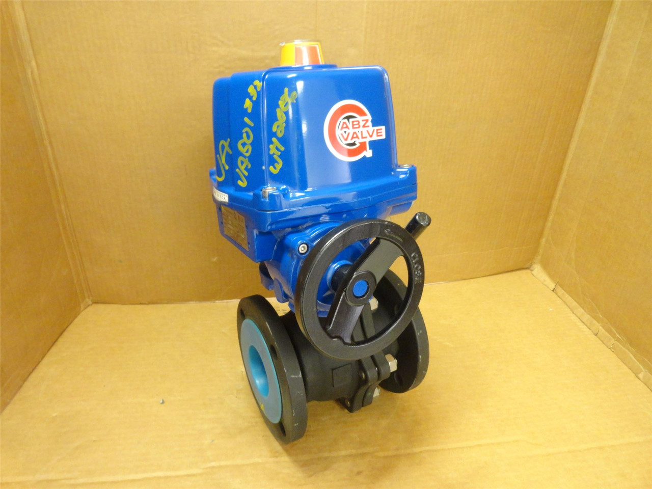 FNW 601B; Actuated Flanged Ball Valve Size: 3"; 120VAC