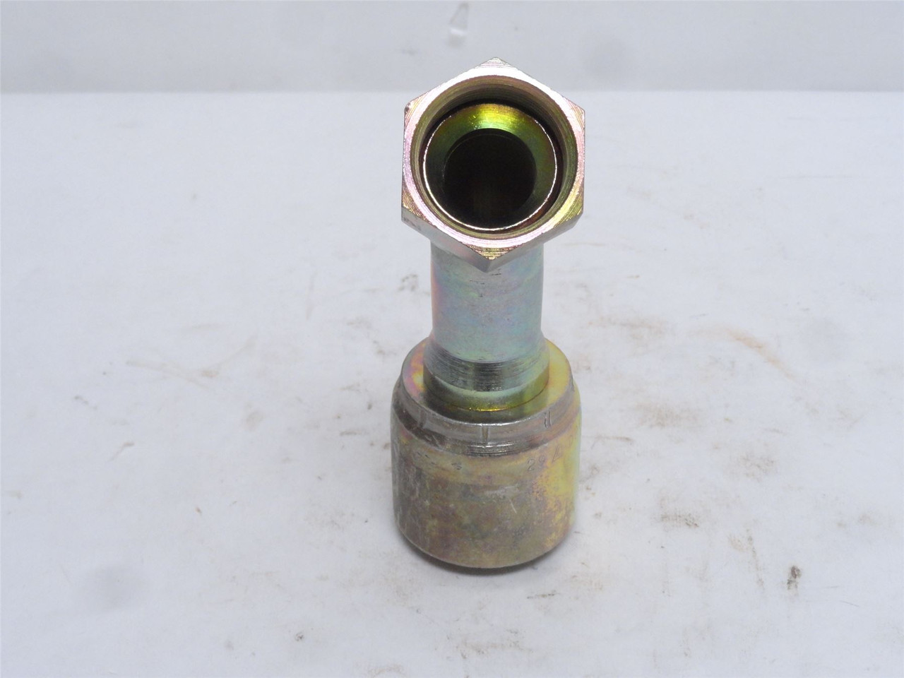 MFG- R16T/R2T-16; Crimp Fitting ;45Deg Elbow; 1 JIC MFG- R16T/R2T-16; Crimp Fitting ;45Deg Elbow; 1 JIC