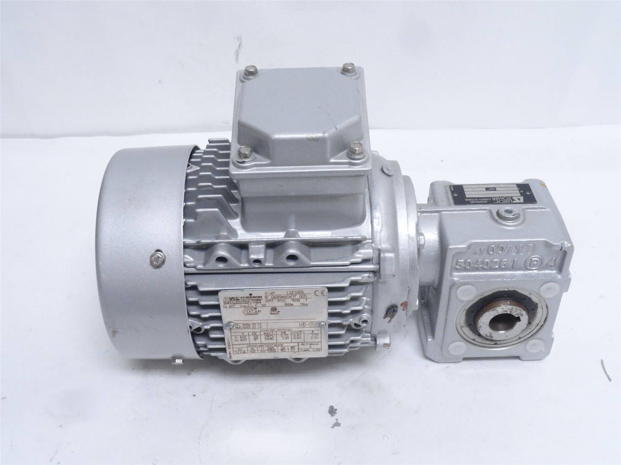 Leroy-Somer 400622358/05; AC Gear Motor; 7.5:1 Ratio; 1.31kW