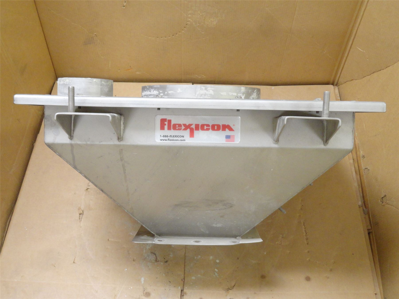 Flexicon HPX1-S24-X; Screw Conveyor Hopper; 2.6' Caapcity