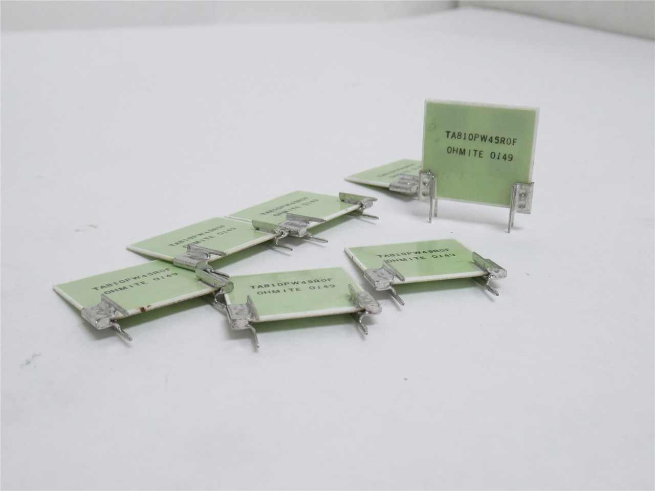 Ohmite TA810PW45R0F; Lot-7; Thick Film Resistors; 10W; 45 Ohm