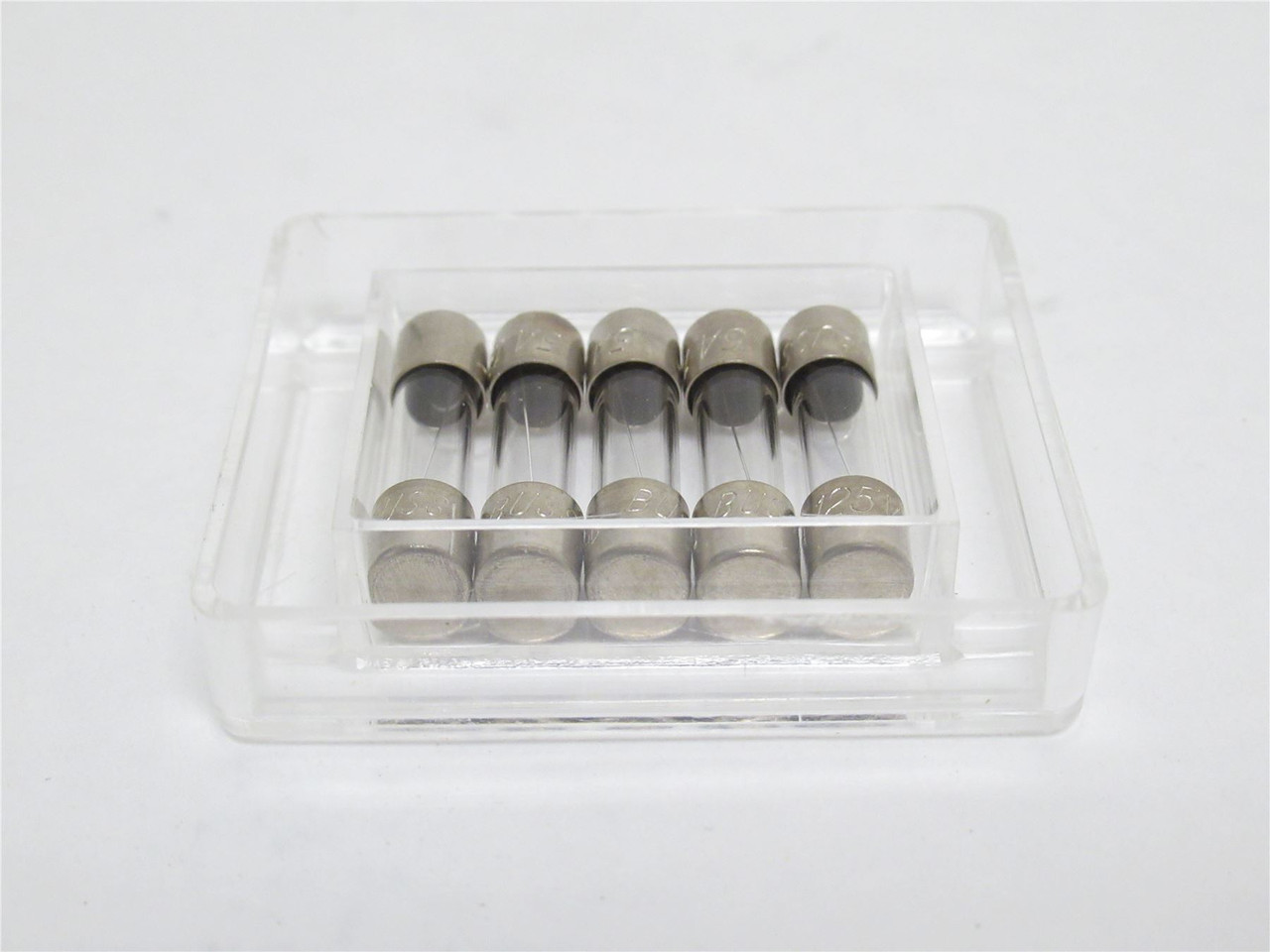 Bussmann GMA-5A; Box-5; Fast Acting Glass Fuses; 5A; 125VAC