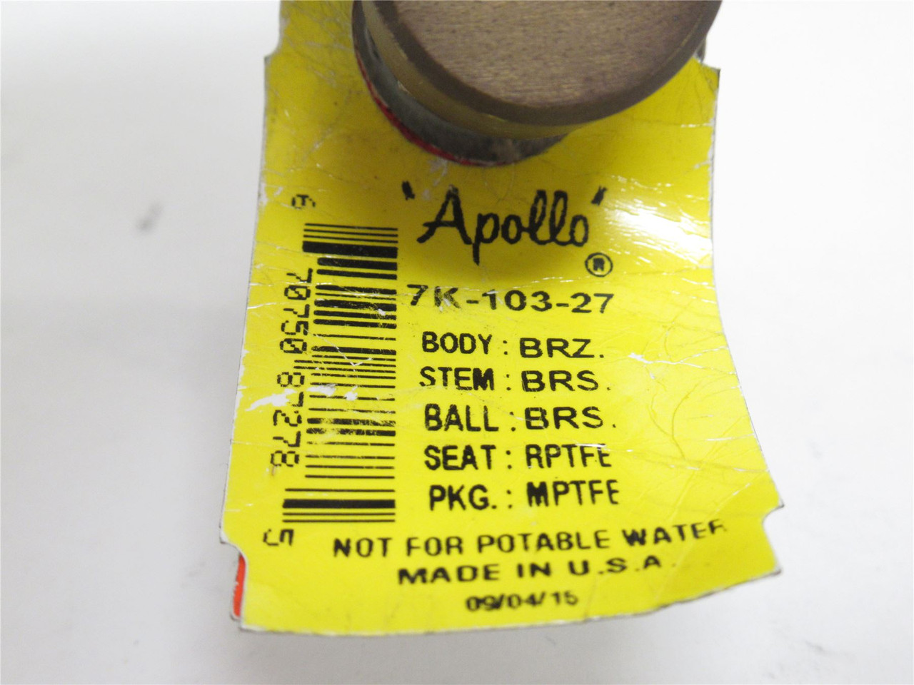 Apollo 7K10327; Bronze Ball Valve  W/Drain; 1/2NPT x 1/2NPT Apollo 7K10327; Bronze Ball Valve  W/Drain; 1/2NPT x 1/2NPT