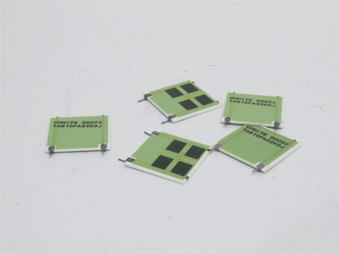 Ohmite TA810PA22KOJ; Lot-5; Thick Film Resistor; 22Kohms; 10w