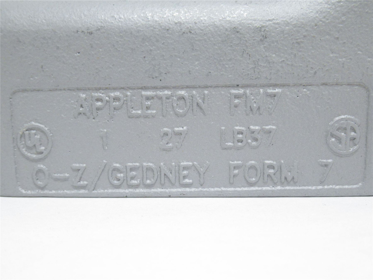 Appleton LB37-1; Conduit Body; Type: LB; Size: 1FNPT