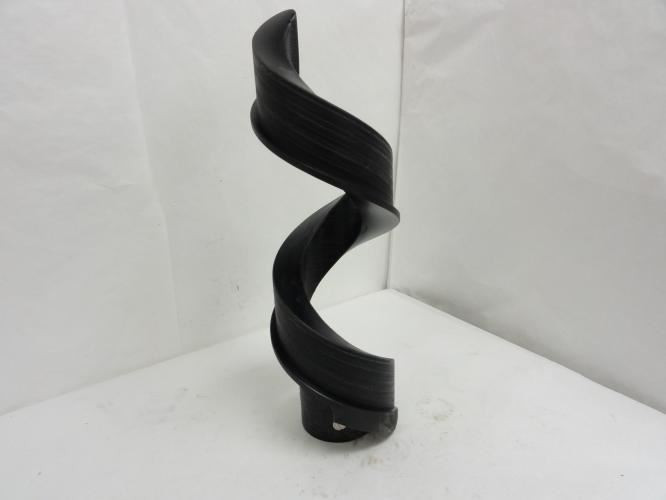 Cantrell 378710BLK; PIGTAIL LH 2:1 6" CTR; 1"ID; 24" L