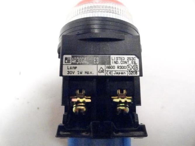 Fuji AR30G4L11E3R; Pushbutton Switch; Red; 30V; 1W