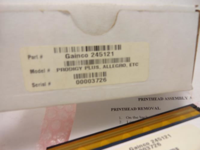 Gainco  245121; Thermal Printhead