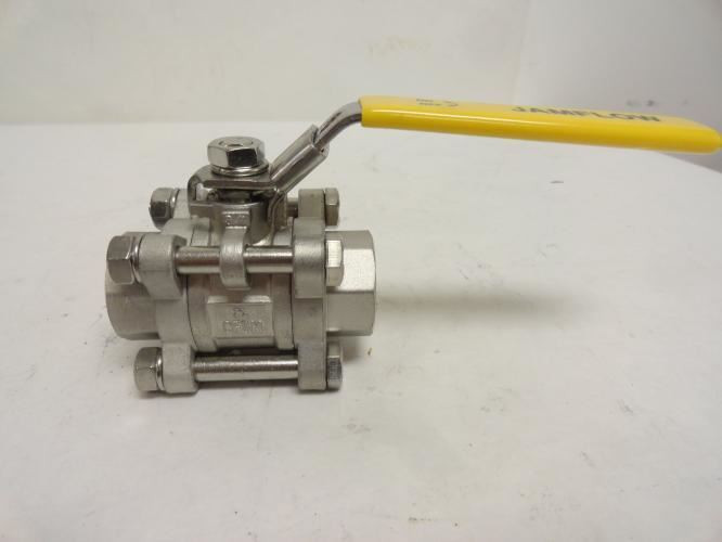 JAMFLOW YK-531-SS; Ball Valve; SS; 3/4 NPS; 1000WOG