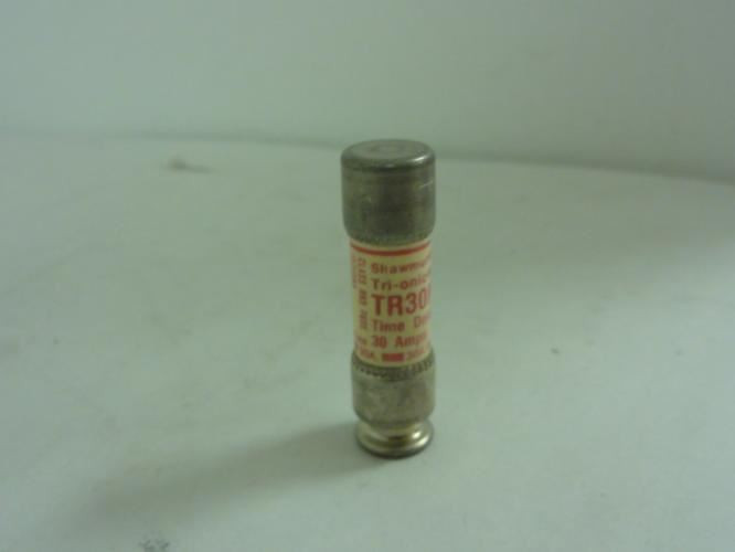 Shawmut TR30R; Lot-2; Time Delay Fuse 30A; 250VDC