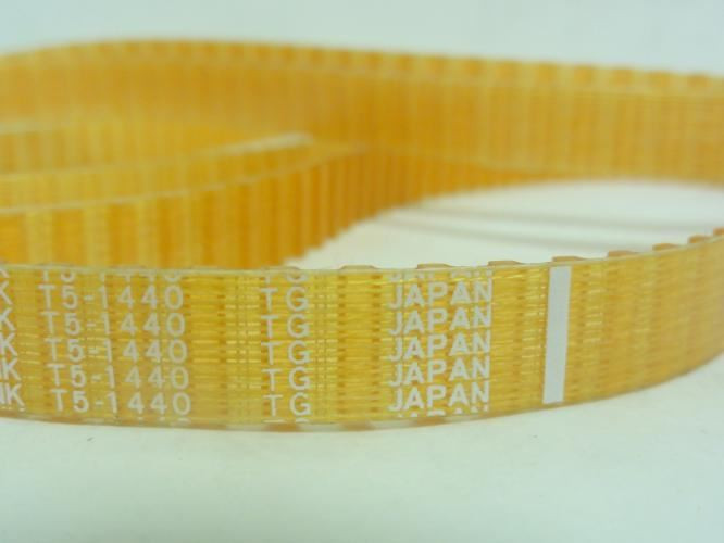 Bando 10T5-1440; Synchro-Link Timing Belt; 10mm Width; T5 Pitch