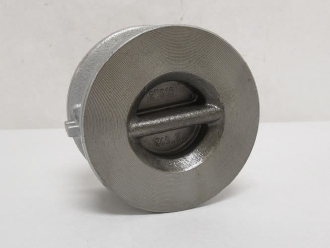 Davis 3062; Wafer Check Valve Size: 2"; SS-316 Disc