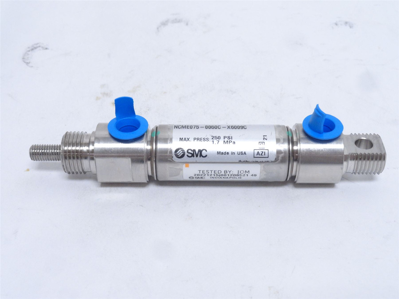 SMC NCME075-0050C-X6009C; Air Cylinder; 3/4ID x 1" Stroke