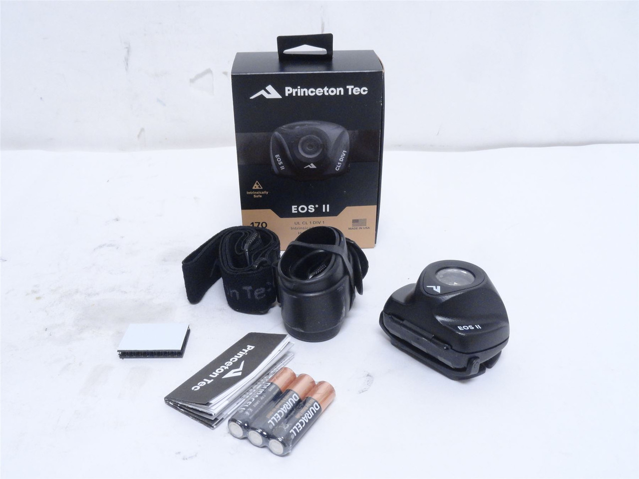 Princeton TEC EOS-II-BK; Safety-Rated Headlamp; 170 Lumens
