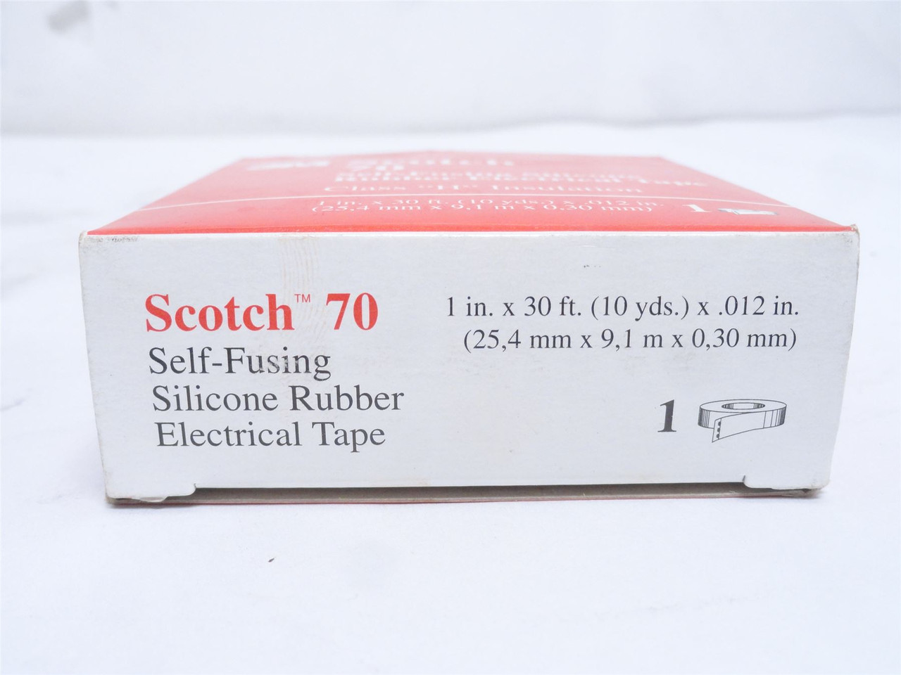 Scotch #70; Self-Fusing Silicone Rubber Electrical Tape